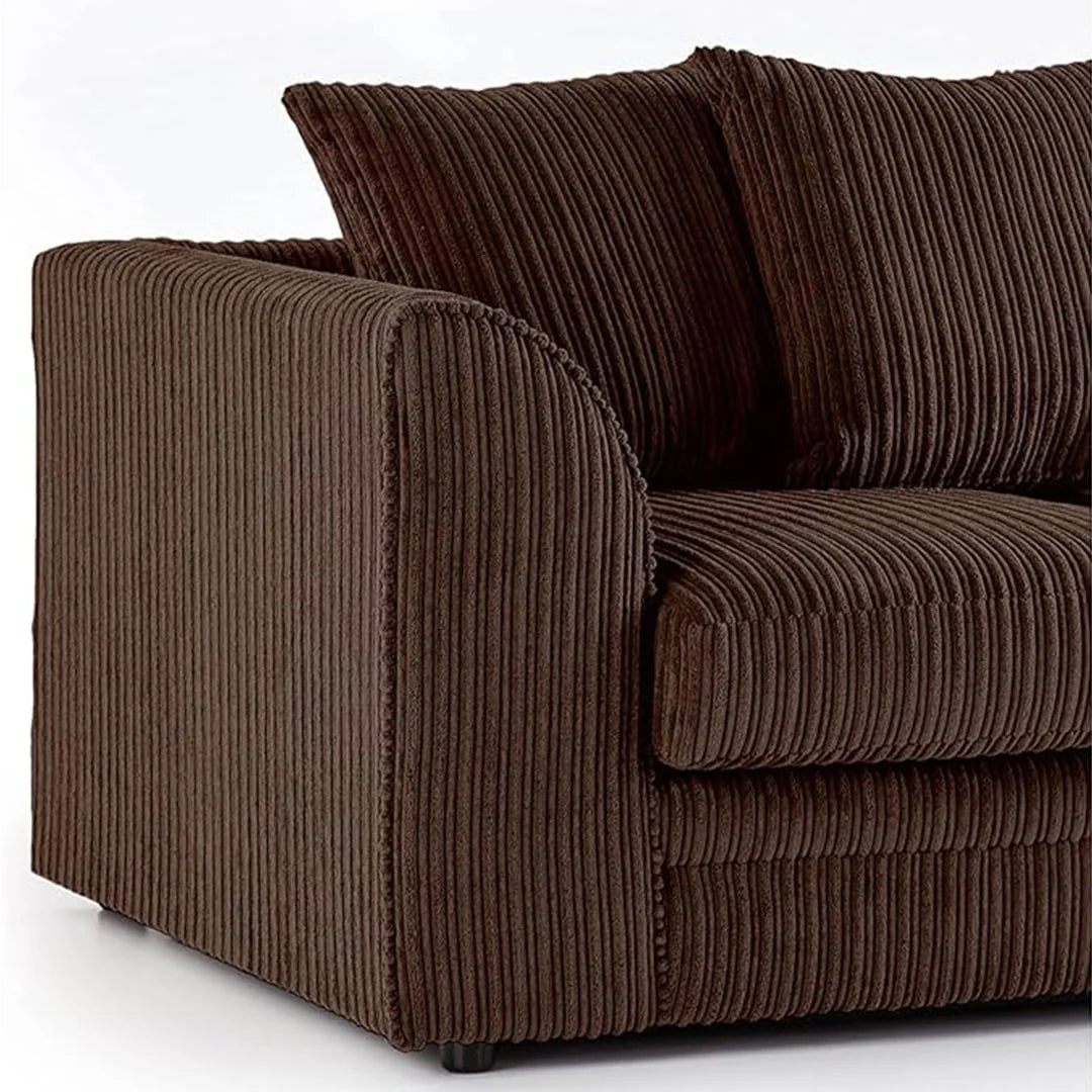 Luxor Fabric Cord Sofa Multiple Colours