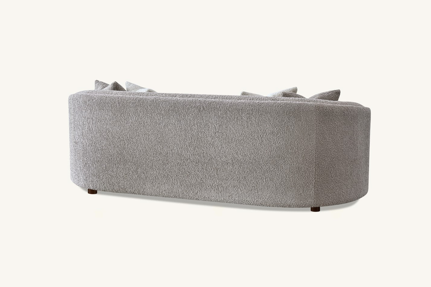 The Solene Sofa and Accent Chair in Latte Boucle