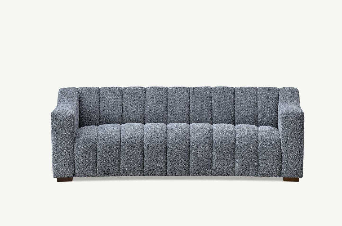 The Estelle 3 Seater Sofa in Iron Boucle