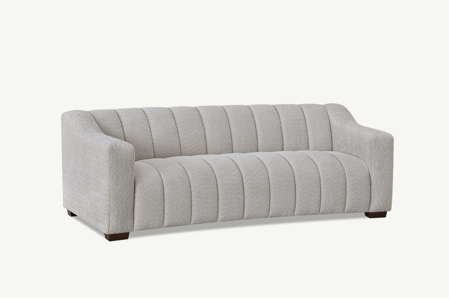 The Estelle 3 Seater Sofa in Oatmeal Boucle