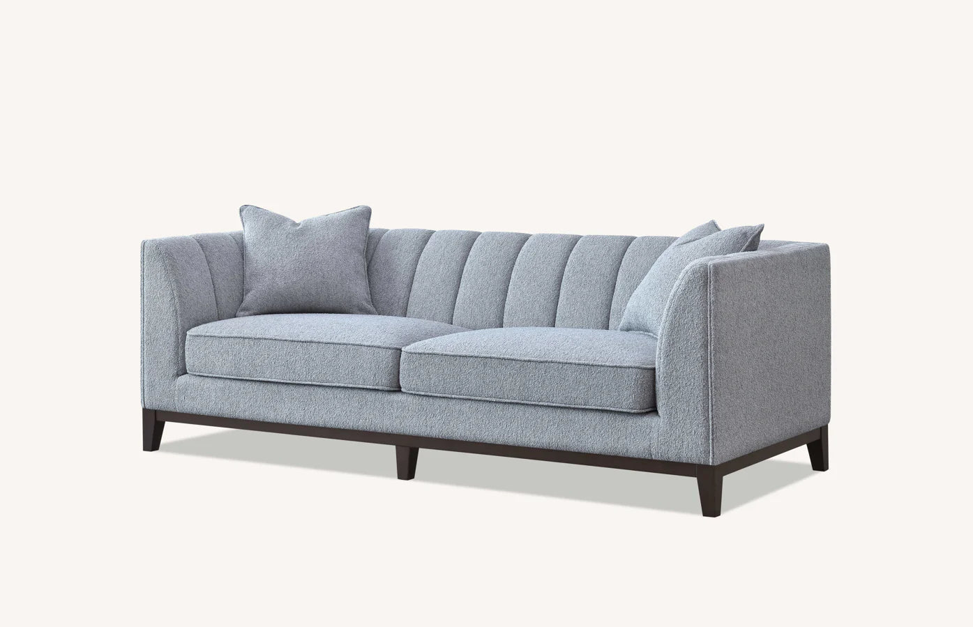 The Isla 3 Seater Sofa in Dolphin Boucle