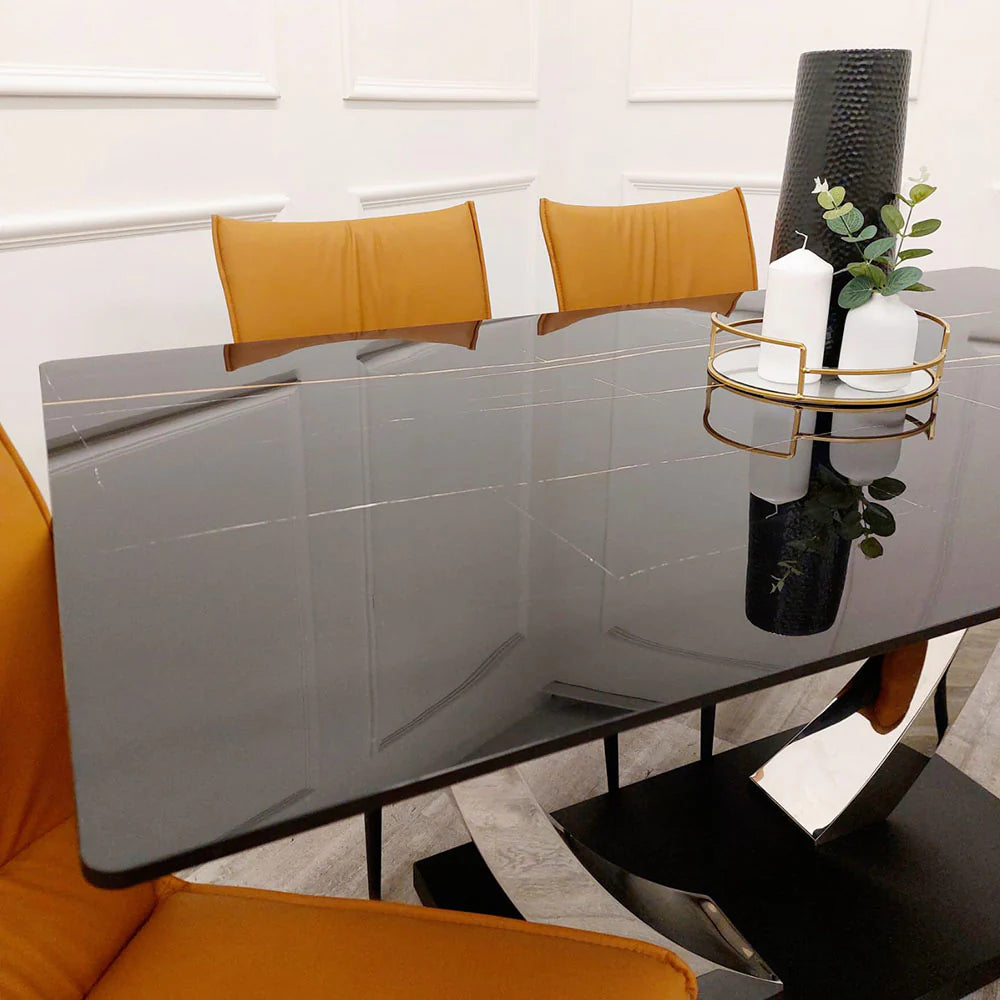 The Zephyr with 4 Nira Chairs (Multiple Colours)