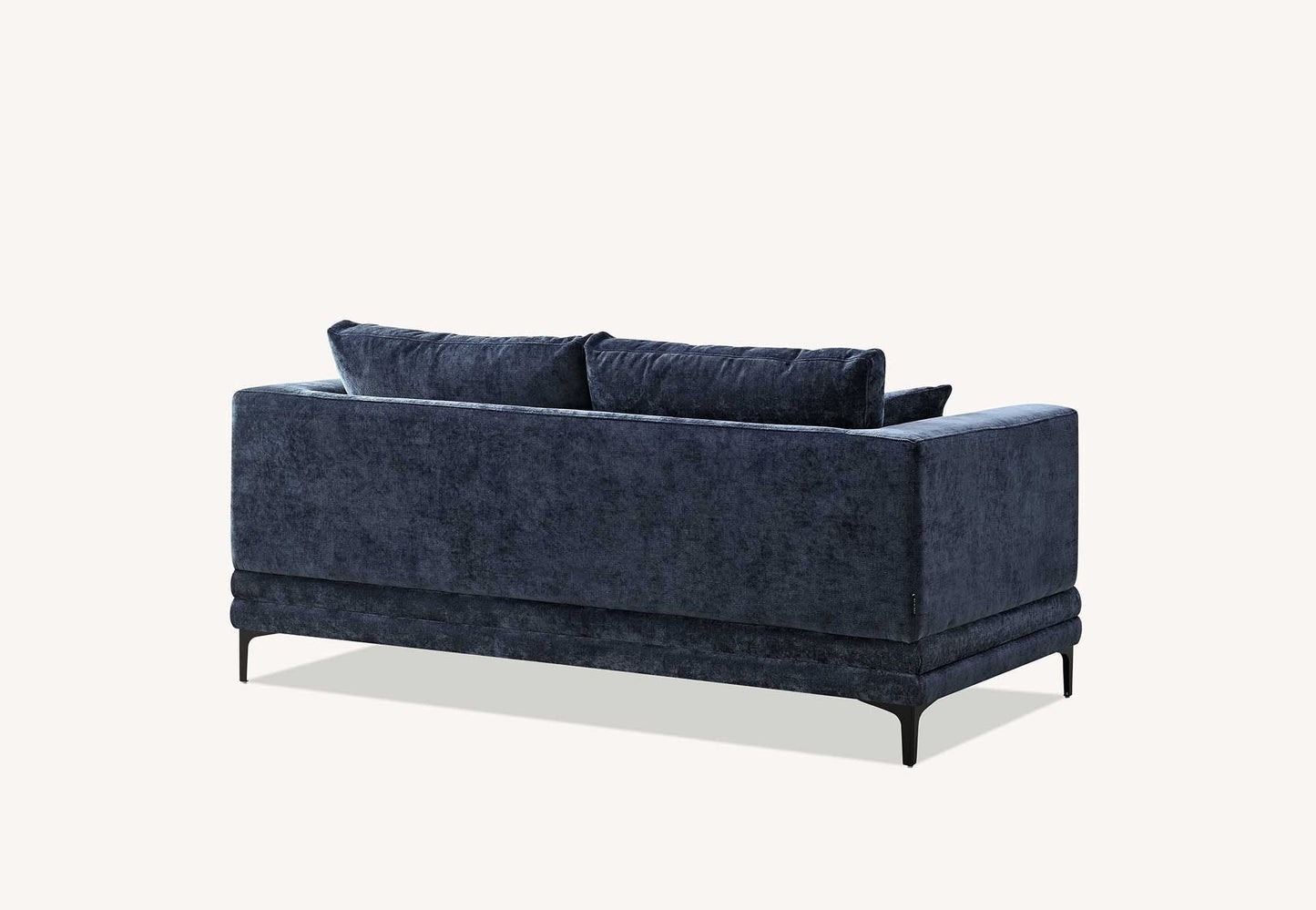 The Odessa Sofa Range in Aegean Blue Velvet