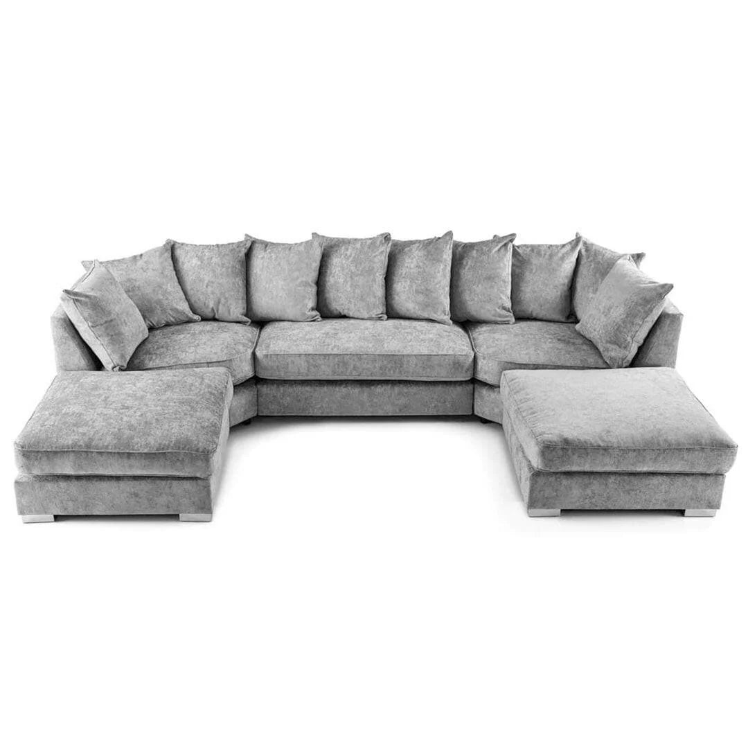 Bishop U Shape Corner Scatter Back Sofa