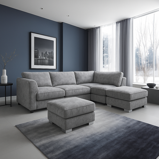 Bishop U Shape Corner High Back Sofa