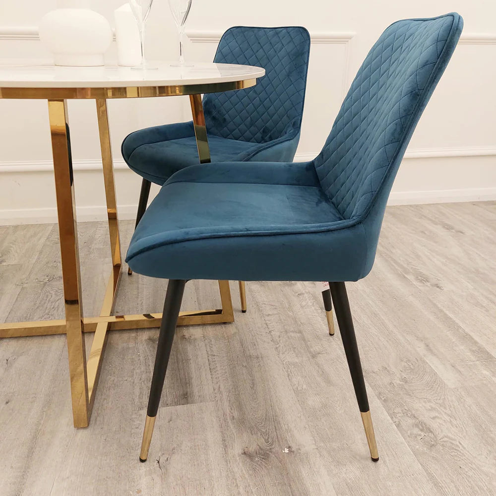 The Brielle - Set of 4 Navy Blue