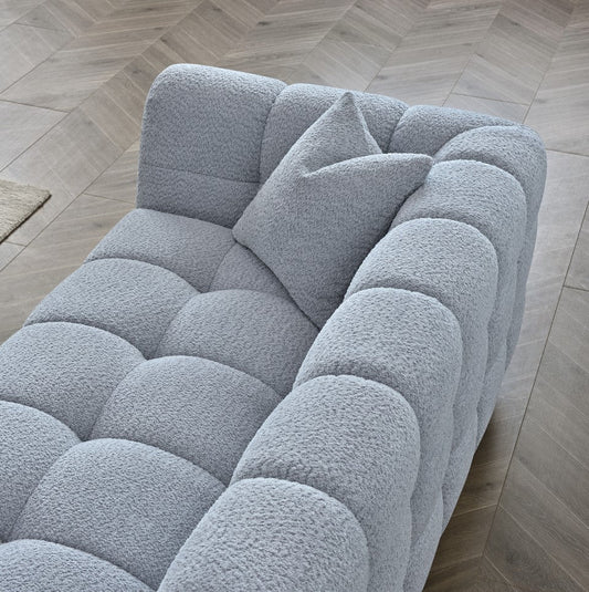 The Luna Sofa Range in Pearl Boucle