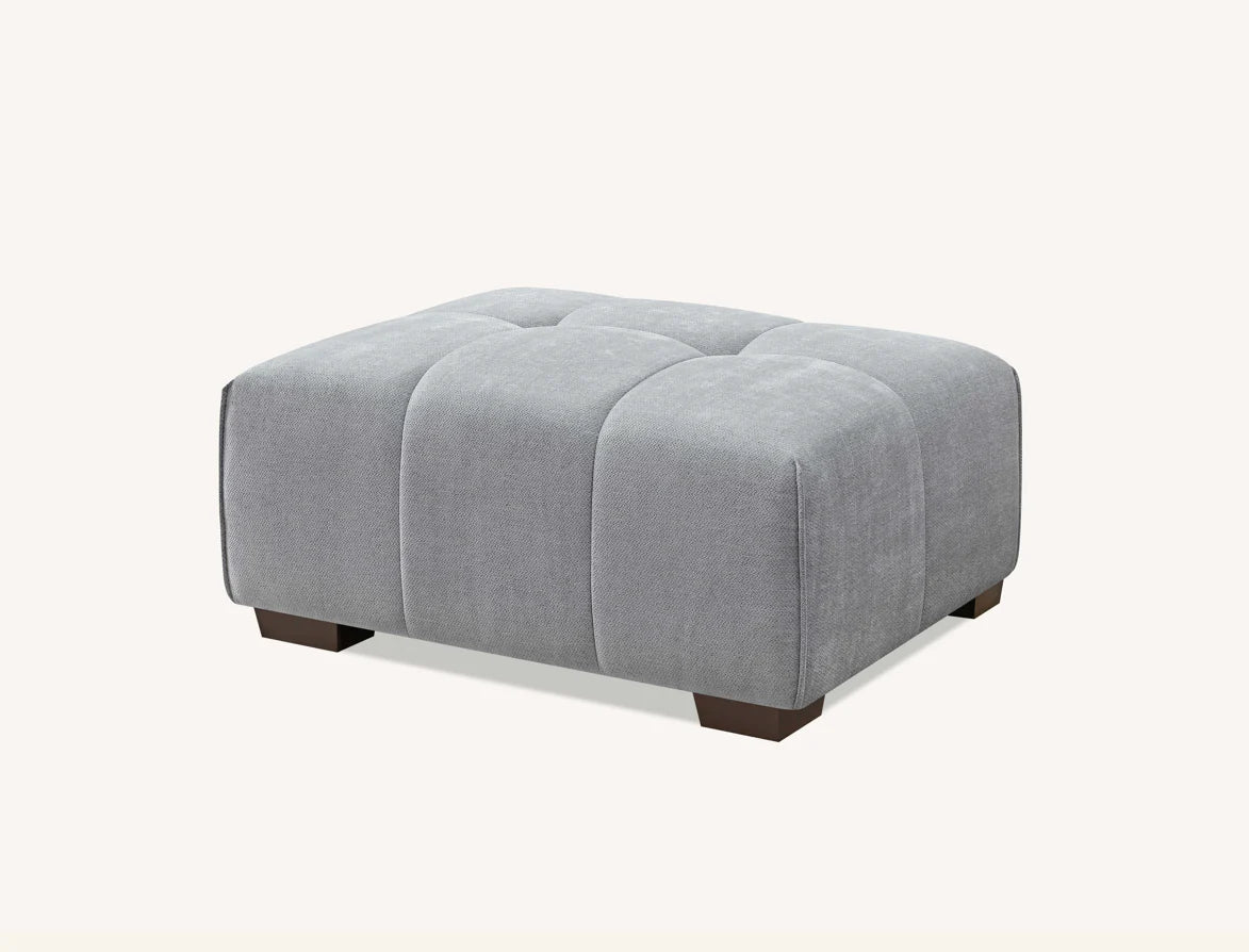 The Arlo Right Hand Corner Group in Cloudy Grey Boucle