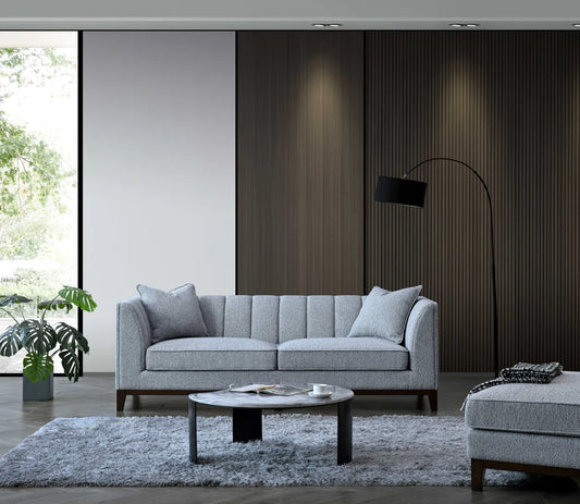 The Isla 3 Seater Sofa in Dolphin Boucle