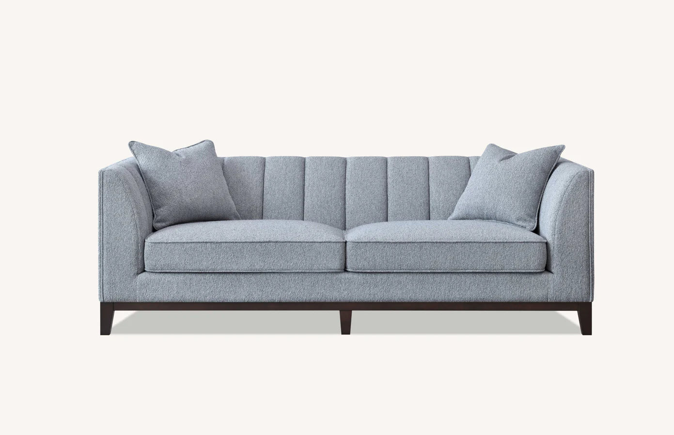 The Isla 3 Seater Sofa in Dolphin Boucle